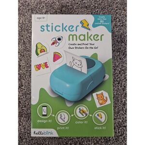 Ceaco Hello Blink Sticker Maker Create Your Own Stickers - Bluetooth Mini